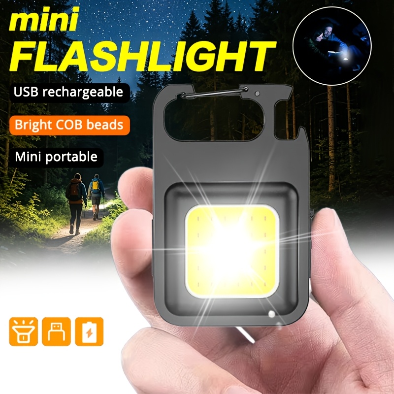 Keychain Flashlight - 휴대용 키체인 라이트 미니 다기능 캠핑