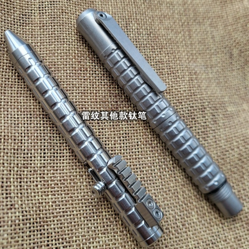 1개 티타늄 합금 볼트 펜 전술용 기계식 펜 EDC 펜 - Edc Carry Piece 리뷰 및 가격