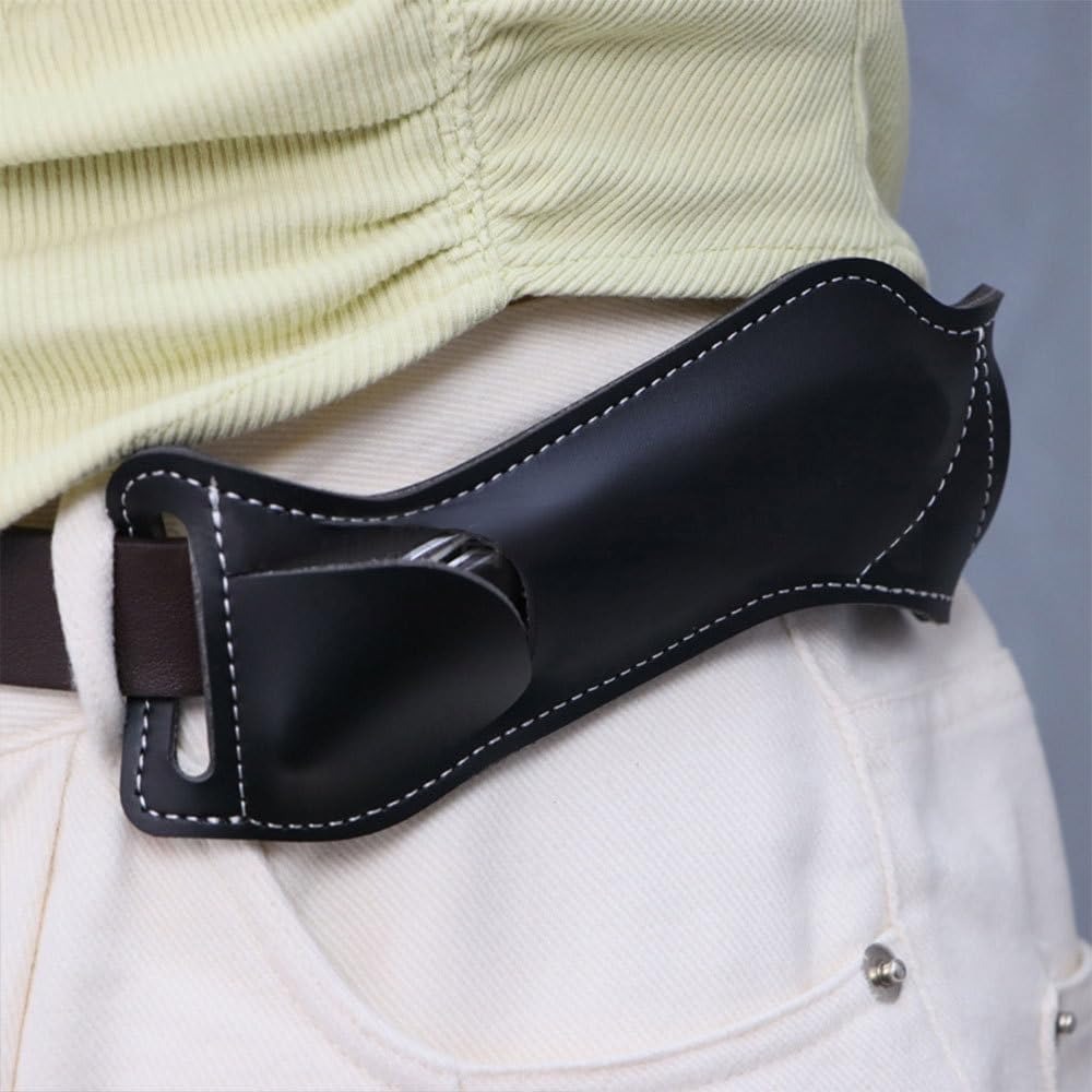 전술 도구 파우치 EDC 접이식 나이프 칼집 허리 장착 - Leather Edc. Carry Pouch 리뷰 및 가격