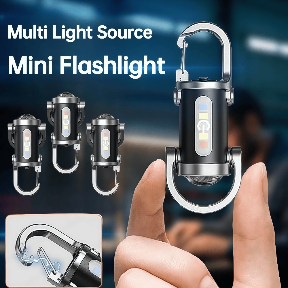 휴대용 키체인 라이트 미니 키링 손전등 충전식 방수 포 - Keychain Flashlight 리뷰 및 가격