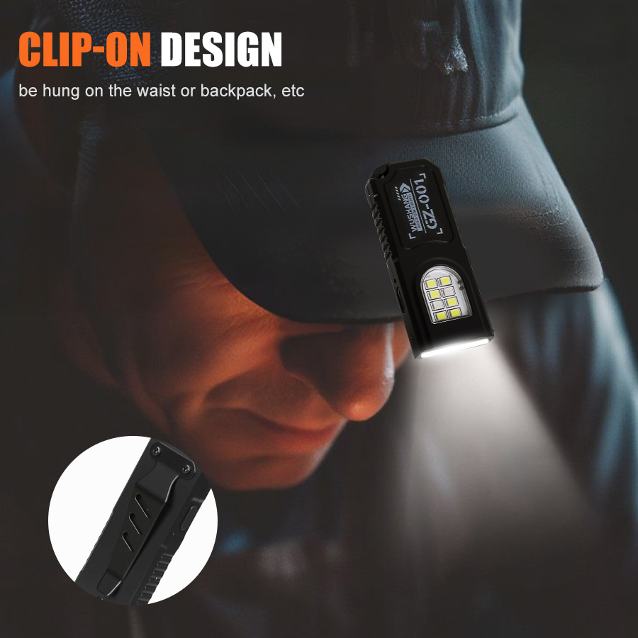 다기능 키체인 손전등 USB 충전식 미니 손전등 COB - Keychain Flashlight 리뷰 및 가격